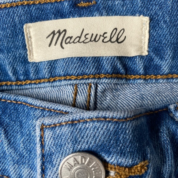 Madewell Women's High Rise Straight Leg Jeans Size 30X29 - Picture 11 of 13